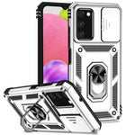 Custodia con copri camera scorrevole per Samsung Galaxy