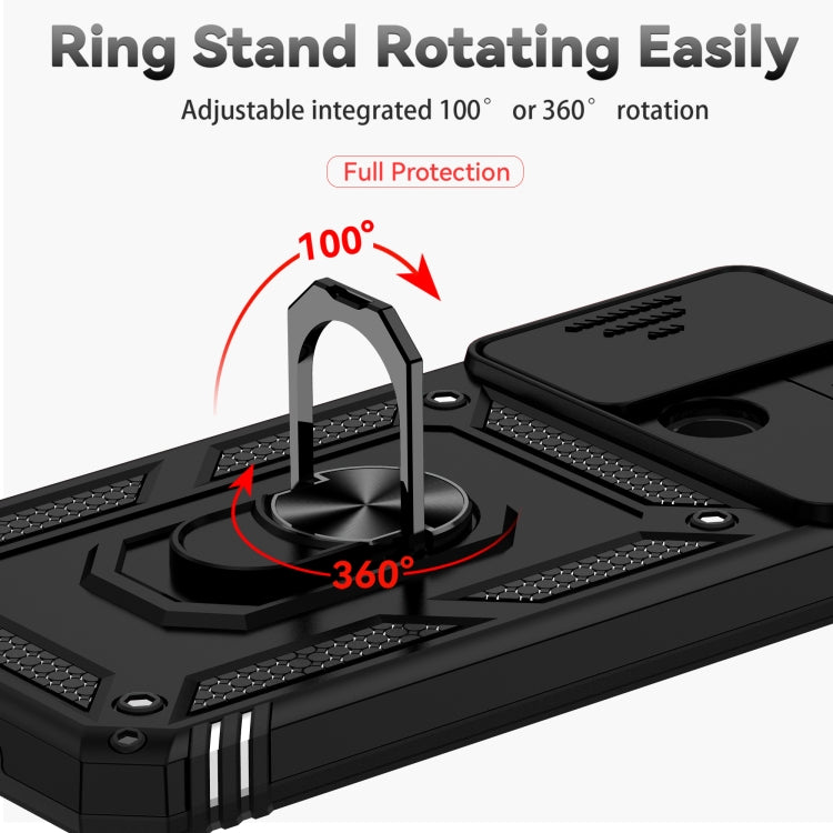 Custodia con copriobiettivo scorrevole per Samsung Galaxy A03