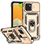 Custodia con copriobiettivo scorrevole per Samsung Galaxy A03