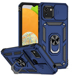 Custodia con copriobiettivo scorrevole per Samsung Galaxy A03