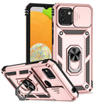 Custodia con copriobiettivo scorrevole per Samsung Galaxy A03