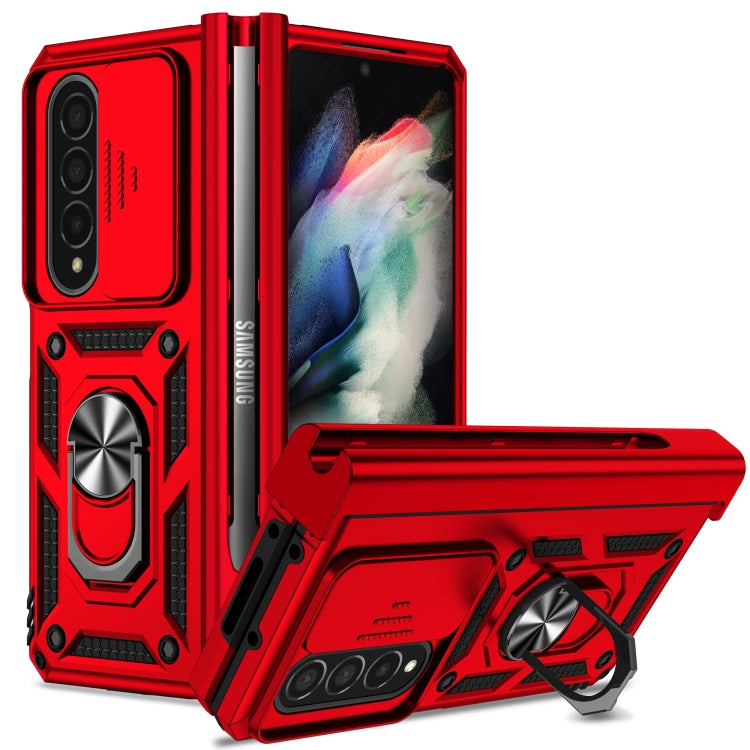 Custodia con copriobiettivo scorrevole per Samsung Galaxy Z Fold4
