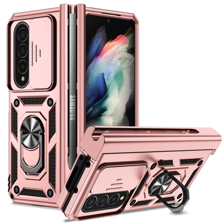Custodia con copriobiettivo scorrevole per Samsung Galaxy Z Fold4