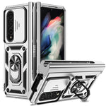 Custodia con copriobiettivo scorrevole per Samsung Galaxy Z Fold4