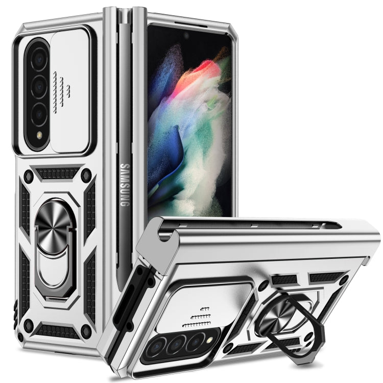 Custodia con copriobiettivo scorrevole per Samsung Galaxy Z Fold4
