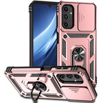 Custodia con copri obiettivo scorrevole per Samsung Galaxy A24