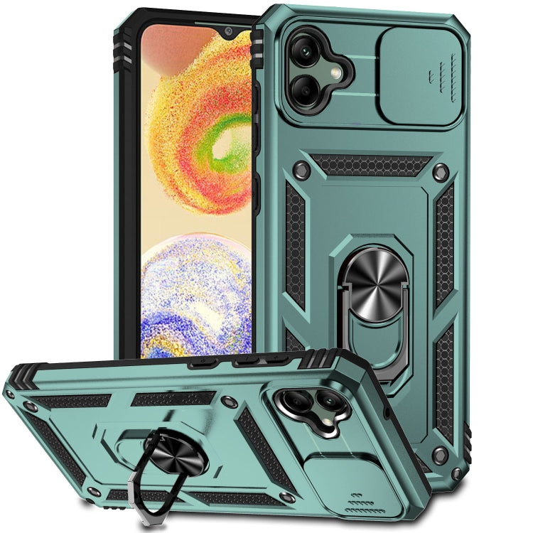 Custodia con copri obiettivo scorrevole per Samsung Galaxy A24