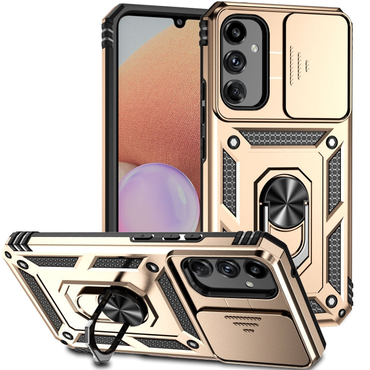 Custodia con copri obiettivo scorrevole per Samsung Galaxy A24