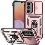Custodia con copri obiettivo scorrevole per Samsung Galaxy A24
