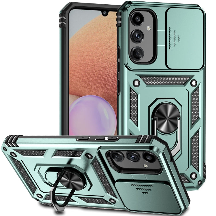 Custodia con copri obiettivo scorrevole per Samsung Galaxy A24