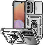 Custodia con copri obiettivo scorrevole per Samsung Galaxy A24