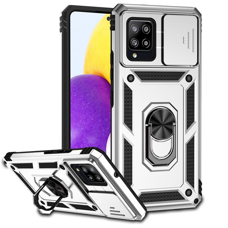 Custodia con copriobiettivo scorrevole per Samsung Note20 Ultra