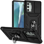 Custodia con copriobiettivo scorrevole per Samsung Note20 Ultra