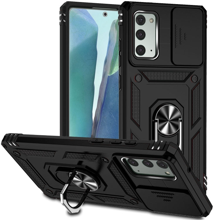 Custodia con copriobiettivo scorrevole per Samsung Note20 Ultra