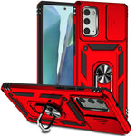 Custodia con copriobiettivo scorrevole per Samsung Note20 Ultra