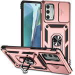 Custodia con copriobiettivo scorrevole per Samsung Note20 Ultra
