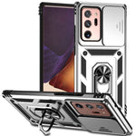 Custodia con copriobiettivo scorrevole per Samsung Note20 Ultra
