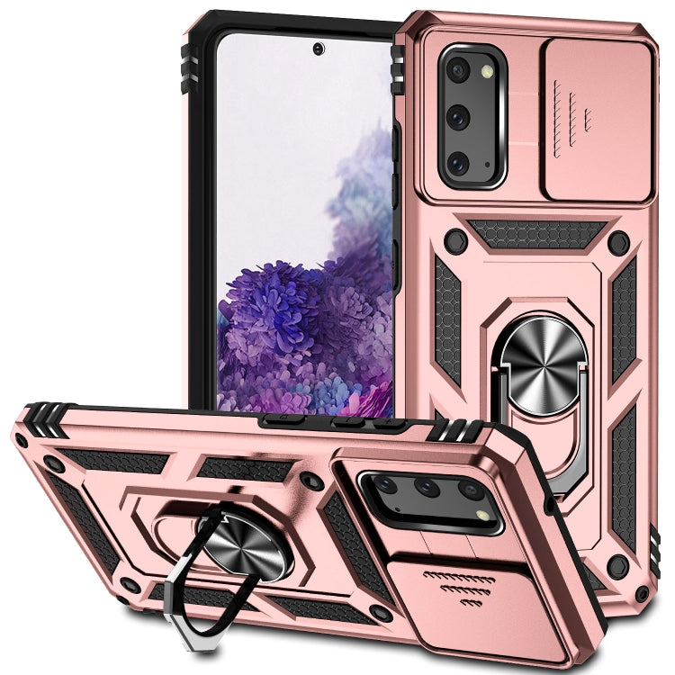 Custodia con copriobiettivo scorrevole per Samsung Galaxy A21s