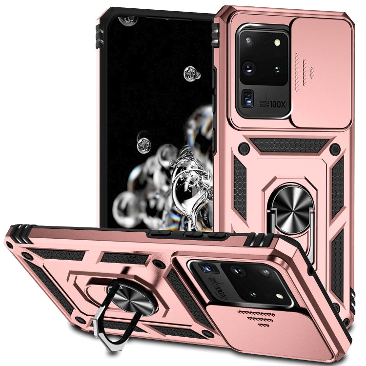Custodia con copriobiettivo scorrevole per Samsung Galaxy A21s