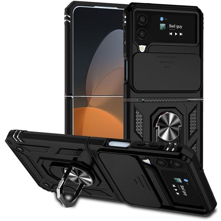 Custodia con copriobiettivo scorrevole per Samsung Galaxy Z Fold4