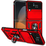 Custodia con copriobiettivo scorrevole per Samsung Galaxy Z Fold4