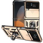 Custodia con copriobiettivo scorrevole per Samsung Galaxy Z Fold4