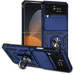 Custodia con copriobiettivo scorrevole per Samsung Galaxy Z Fold4