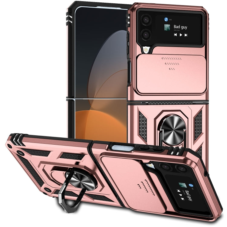 Custodia con copriobiettivo scorrevole per Samsung Galaxy Z Fold4