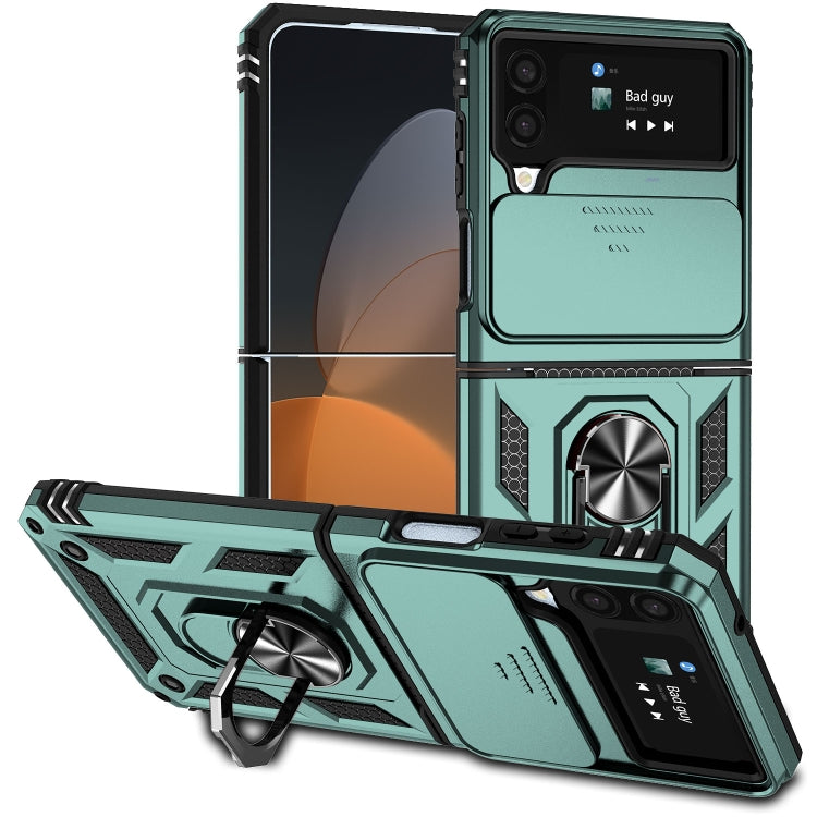 Custodia con copriobiettivo scorrevole per Samsung Galaxy Z Fold4