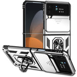 Custodia con copriobiettivo scorrevole per Samsung Galaxy Z Fold4