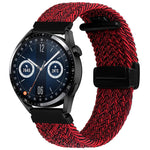 Cinturino in tessuto con chiusura pieghevole magnetica da 20 mm, For Garmin VivoMove Trend / Luxe / Style