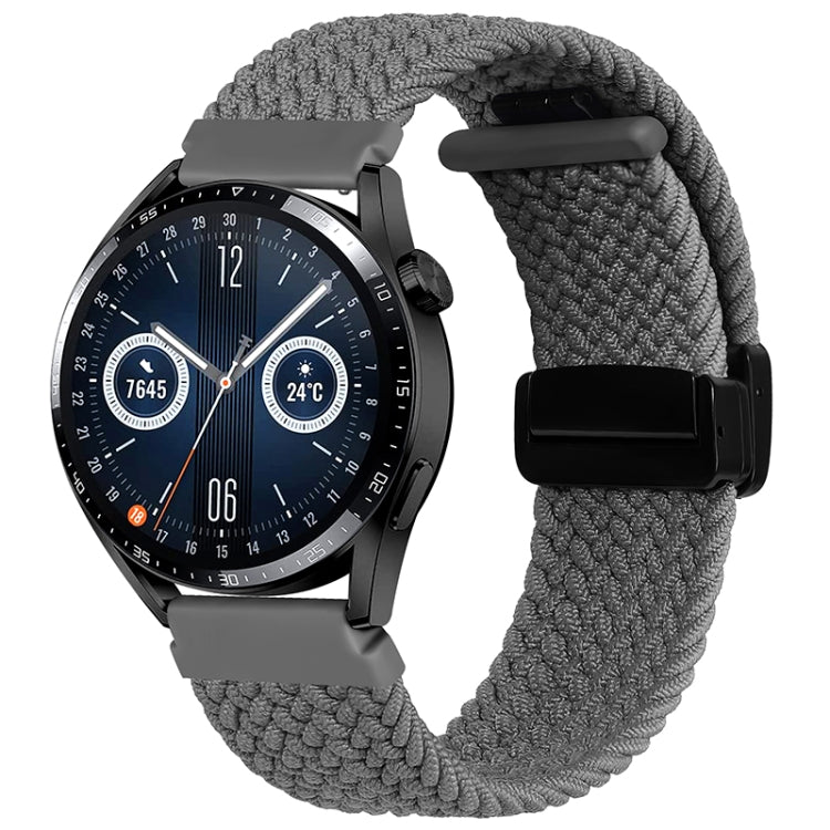 Cinturino in tessuto con chiusura pieghevole magnetica da 20 mm, For Garmin VivoMove Trend / Luxe / Style