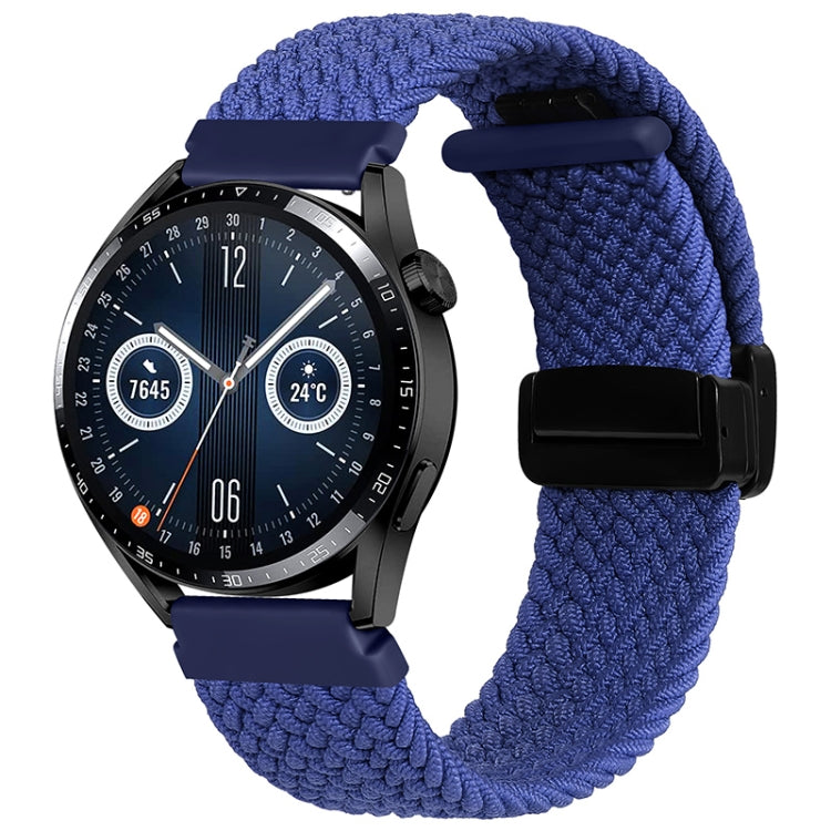 Cinturino in tessuto con chiusura pieghevole magnetica da 20 mm, For Garmin VivoMove Trend / Luxe / Style