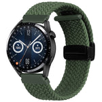 Cinturino in tessuto con chiusura pieghevole magnetica da 20 mm, For Garmin VivoMove Trend / Luxe / Style