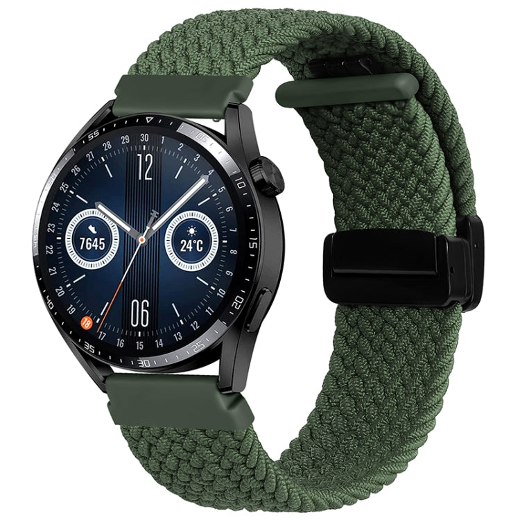 Cinturino in tessuto con chiusura pieghevole magnetica da 20 mm, For Garmin VivoMove Trend / Luxe / Style