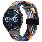 Cinturino in tessuto con chiusura pieghevole magnetica da 20 mm, For Garmin VivoMove Trend / Luxe / Style