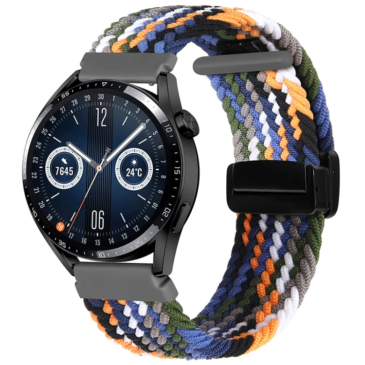 Cinturino in tessuto con chiusura pieghevole magnetica da 20 mm, For Garmin VivoMove Trend / Luxe / Style