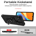 Custodia per telefono con supporto per camshield scorrevole, For Xiaomi Redmi 10A, For Xiaomi Redmi 10C, For Xiaomi Redmi Note 11E