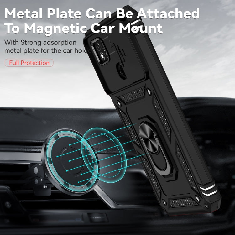 Custodia per telefono con supporto per camshield scorrevole, For Xiaomi Redmi 10A, For Xiaomi Redmi 10C, For Xiaomi Redmi Note 11E