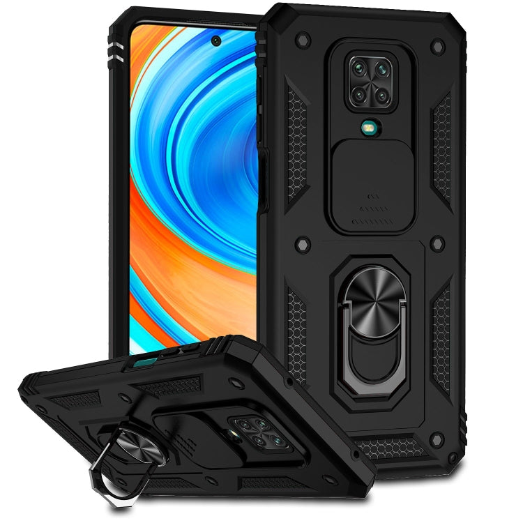 Custodia per telefono con supporto per camshield scorrevole, For Xiaomi Redmi Note 9 Pro, For Xiaomi Redmi Note 8 Pro