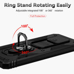 Custodia per telefono con supporto per camshield scorrevole, For Xiaomi Redmi Note 9 Pro, For Xiaomi Redmi Note 8 Pro