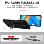 Custodia per telefono con supporto per camshield scorrevole, For Xiaomi Redmi Note 9 Pro, For Xiaomi Redmi Note 8 Pro