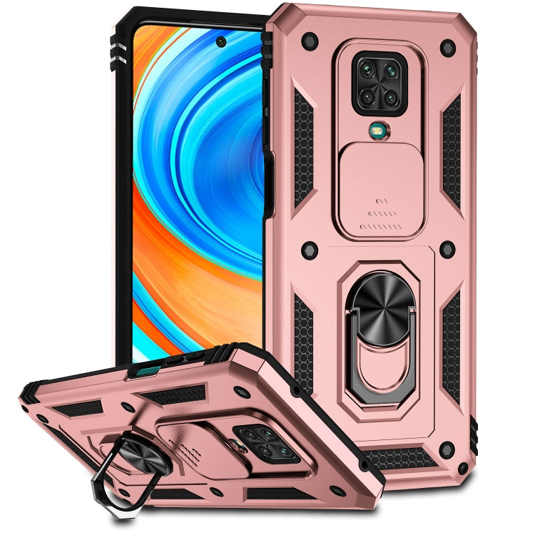 Custodia per telefono con supporto per camshield scorrevole, For Xiaomi Redmi Note 9 Pro, For Xiaomi Redmi Note 8 Pro