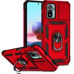 Custodia per telefono con supporto per camshield scorrevole, For Xiaomi Redmi Note 10 Pro, For Xiaomi Redmi Note 10, For Xiaomi Poco X3