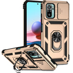 Custodia per telefono con supporto per camshield scorrevole, For Xiaomi Redmi Note 10 Pro, For Xiaomi Redmi Note 10, For Xiaomi Poco X3
