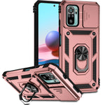 Custodia per telefono con supporto per camshield scorrevole, For Xiaomi Redmi Note 10 Pro, For Xiaomi Redmi Note 10, For Xiaomi Poco X3