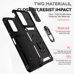 Custodia per telefono con supporto per camshield scorrevole, For Xiaomi Redmi Note 10 Pro, For Xiaomi Redmi Note 10, For Xiaomi Poco X3