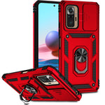 Custodia per telefono con supporto per camshield scorrevole, For Xiaomi Redmi Note 10 Pro, For Xiaomi Redmi Note 10, For Xiaomi Poco X3