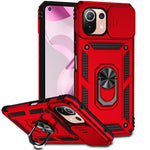 Custodia per telefono con supporto per camshield scorrevole, For Xiaomi 12 Pro, For Xiaomi 12, For Xiaomi 11 Lite