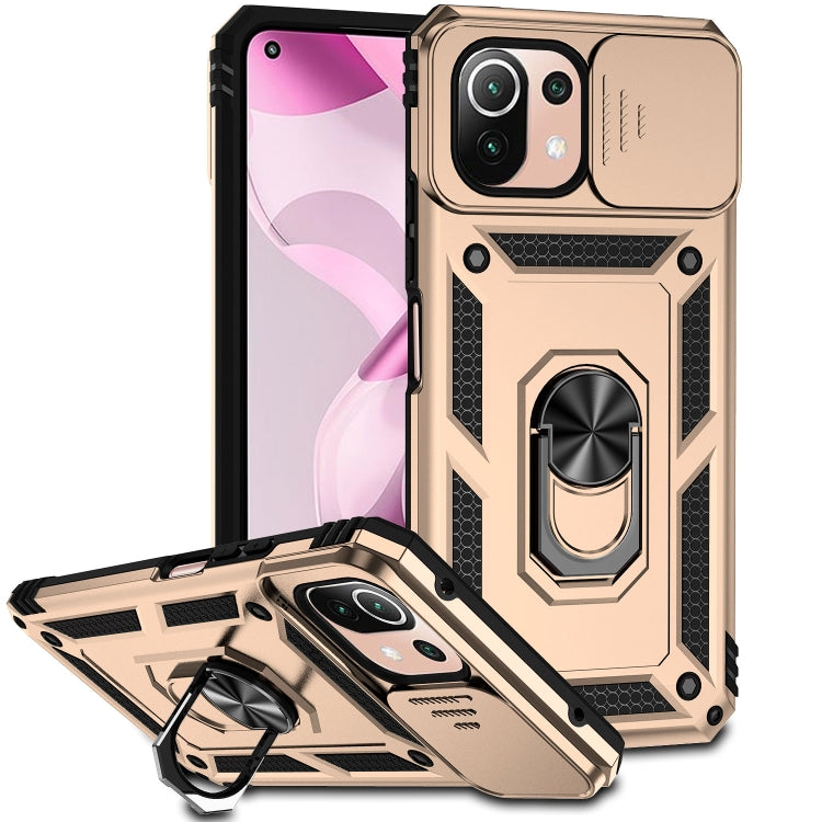 Custodia per telefono con supporto per camshield scorrevole, For Xiaomi 12 Pro, For Xiaomi 12, For Xiaomi 11 Lite